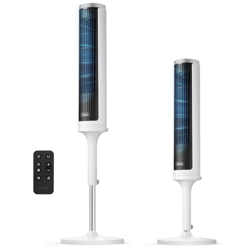 Levoit Levoit Tower Fan for Bedroom, Standing Fan with 36”-47” Adjusta — Build quality and design details up close
