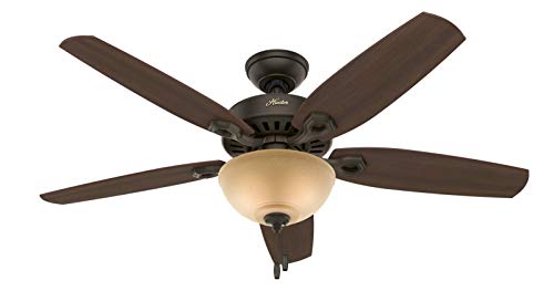 Hunter Hunter Builder Deluxe, Indoor, Ceiling Fan, Pull Chain, 52 inch — Design and materials in detail