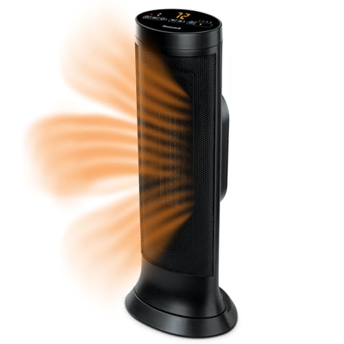 Honeywell Honeywell slim ceramic tower heater, large room, 1500W, digi — Key specifications at a glance