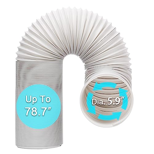 BEWAVE Portable AC Hose, Air Conditioner Exhaust Hose Vent Kit 5.9" Di — Key features at a glance