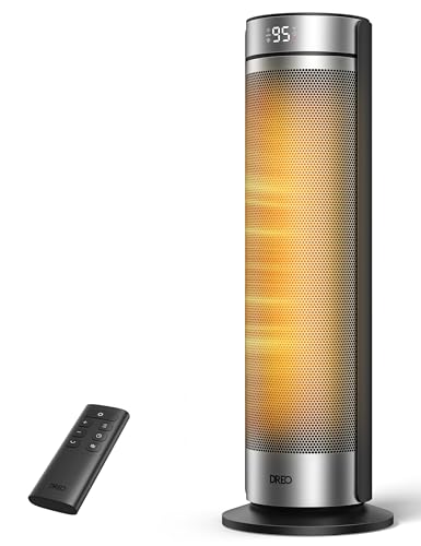 DREO Space Heater for Large Room, 23 Inch Electric Heaters for Indoor — Our recommended pick for most buyers