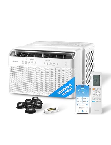 Midea Midea 8,000 BTU U Shaped Smart Inverter Window Air Conditioner - — Key specifications at a glance