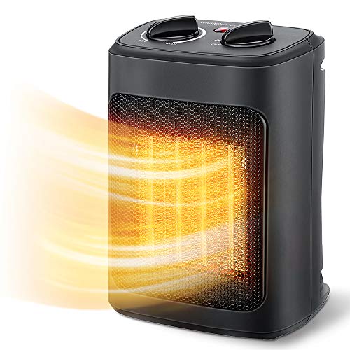 Aikoper Space Heater, 1500W Electric Heaters Indoor Portable with Ther — Build quality and design details up close