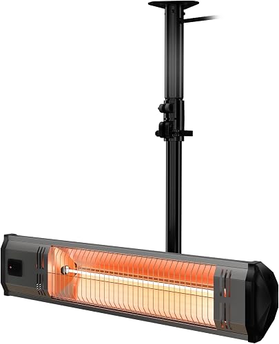 Heat Storm HS-1500-TC Tradesman Ceiling Mount Infrared Heater, 1500 Wa — Real-world performance testing in action