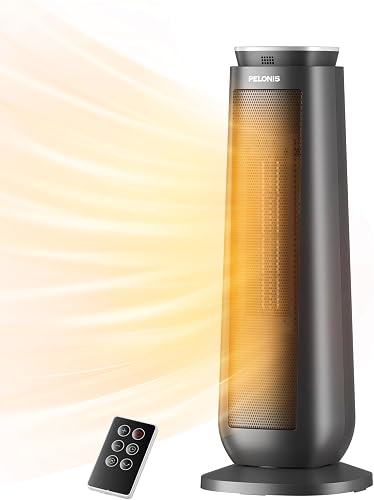 PELONIS PTH15A4BGB Ceramic Tower 1500W Indoor Space Heater with Oscill — Side-by-side comparison of top picks in this category