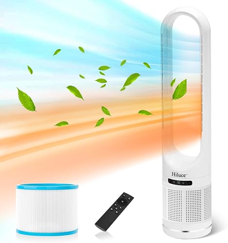 Hiluce 3-in-1 Bladeless Fan with Air Purifier,Powerful Fan and Heater — Side-by-side comparison of top picks in this category