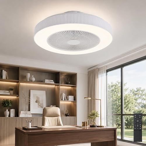 CYANAVIS 20 Inch Ceiling Fans with Lights,Led Bladeless Ceiling Fans, — Side-by-side comparison of top picks in this category