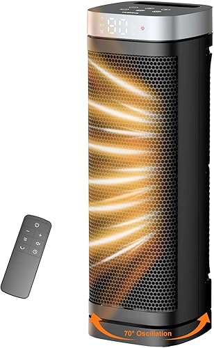 Space Heater, WINHL 17 Inches Electric Heaters for Indoor Use with The — Side-by-side comparison of top picks in this category