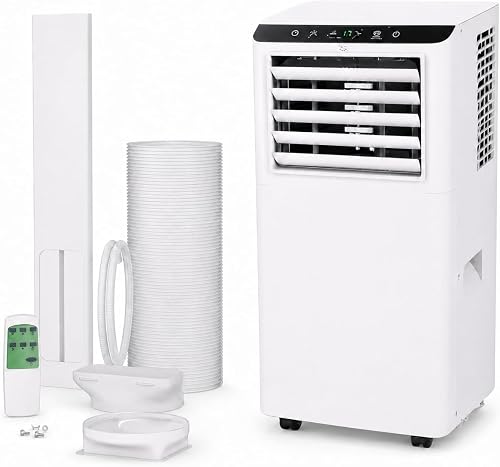 8,000 BTU Portable Air Conditioners, 4-in-1 Air Conditioner Portable U — Build quality and design details up close