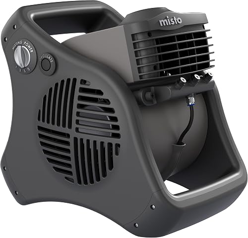 Lasko Misto Outdoor Misting Blower Fan, Ideal for Sports, Camping, Dec — Real-world performance testing in action