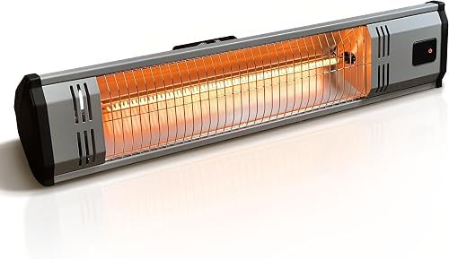 Heat Storm Tradesman 1500 Watt Weatherproof Infrared Heater, Remote — Build quality and design details up close