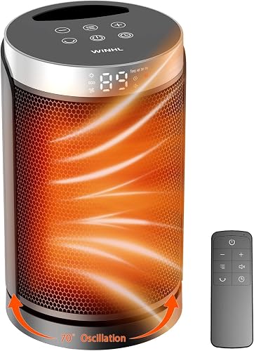Space Heater, WINHL Small Portable Electric Heaters for Indoor Use wit — Key features at a glance