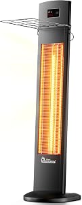 DR. INFRARED HEATER Portable Infrared Indoor and Outdoor Space Heater for Patio, Garage, C