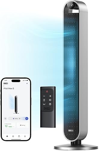 DREO Tower Fan for Bedroom, 42 Inch 120° Oscillating Fan, 20dB Quiet D — Side-by-side comparison of top picks in this category