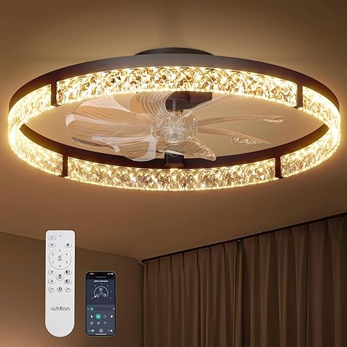 addlon Ceiling Fans with Lights and Remote, 24'' Low Profile Flush Mou — Side-by-side comparison of top picks in this category