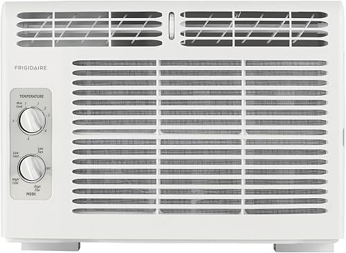 Frigidaire 5,000 BTU Window-Mounted Air Conditioner, Cools Up to 150 S — Our recommended pick for most buyers